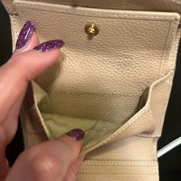 Chloe patchwork leather trifold wallet - Picture 8 of 10